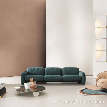 sofas leather Italian couches living room furniture